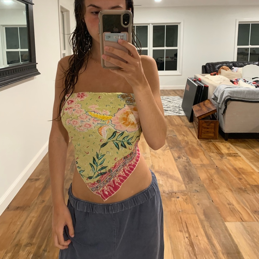Free people one raya bandana top